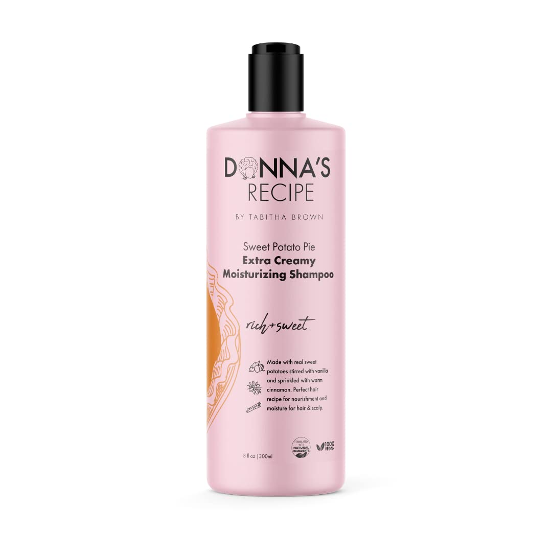 Donna's Recipe by Tabitha Brown Sweet Potato Pie Extra Creamy Moisturizing Shampoo