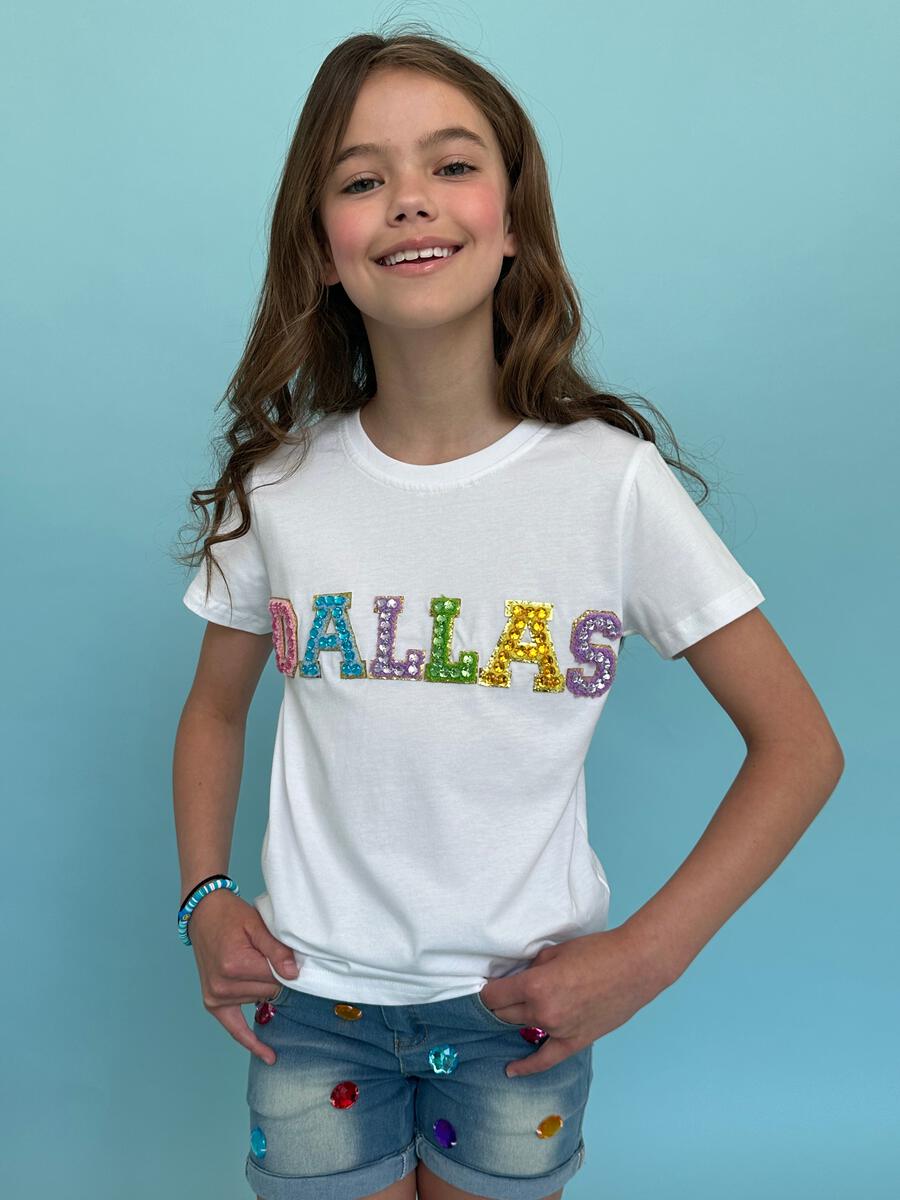 Dallas Crystal Tee
