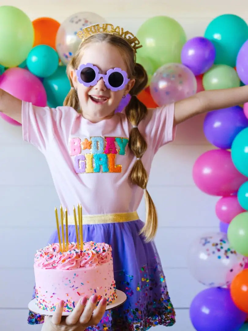 Birthday Girl Patch Tee