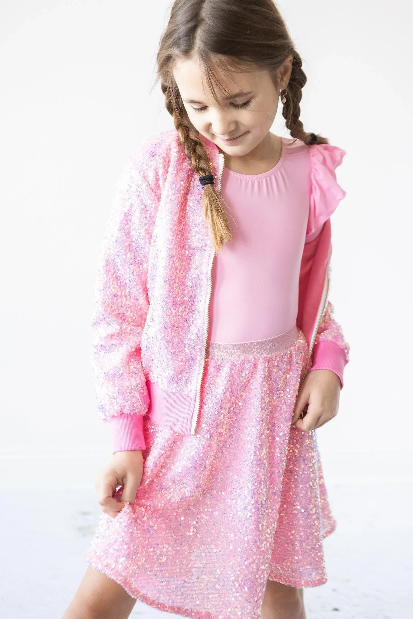 Bubblegum Sequin Jacket