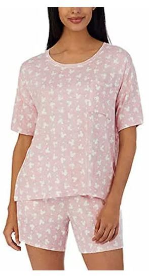 Disney Women's 2 Piece Short Sl-Disney : XXL
