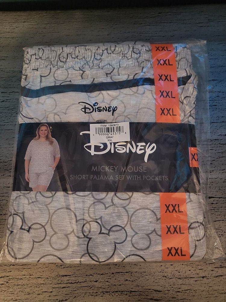 Disney Women's 2 Piece Short-Disney : XXL