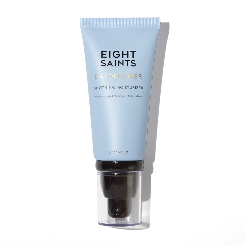 Eight Saints Anti Aging Face Moisturizer - Hyaluronic Acid, Vitamin E, Oil Free, Fast Absorbing, 2oz