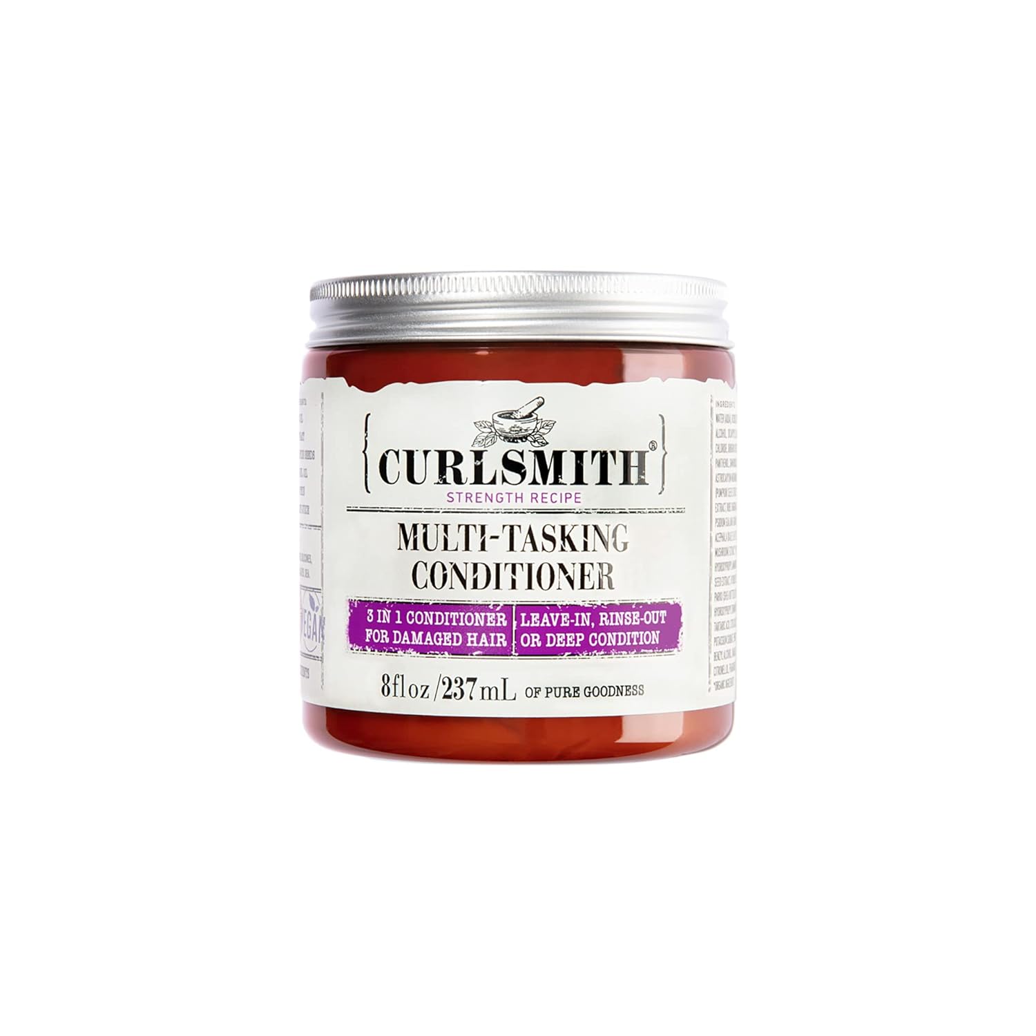 CURLSMITH Ð Multi-Tasking Conditioner, 3 in 1 Conditioner with Proteins, for Damaged Hair (8 fl oz)