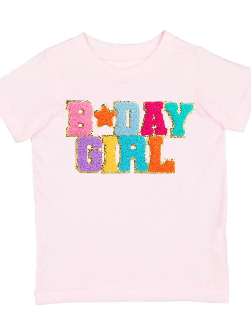 Birthday Girl Patch Tee