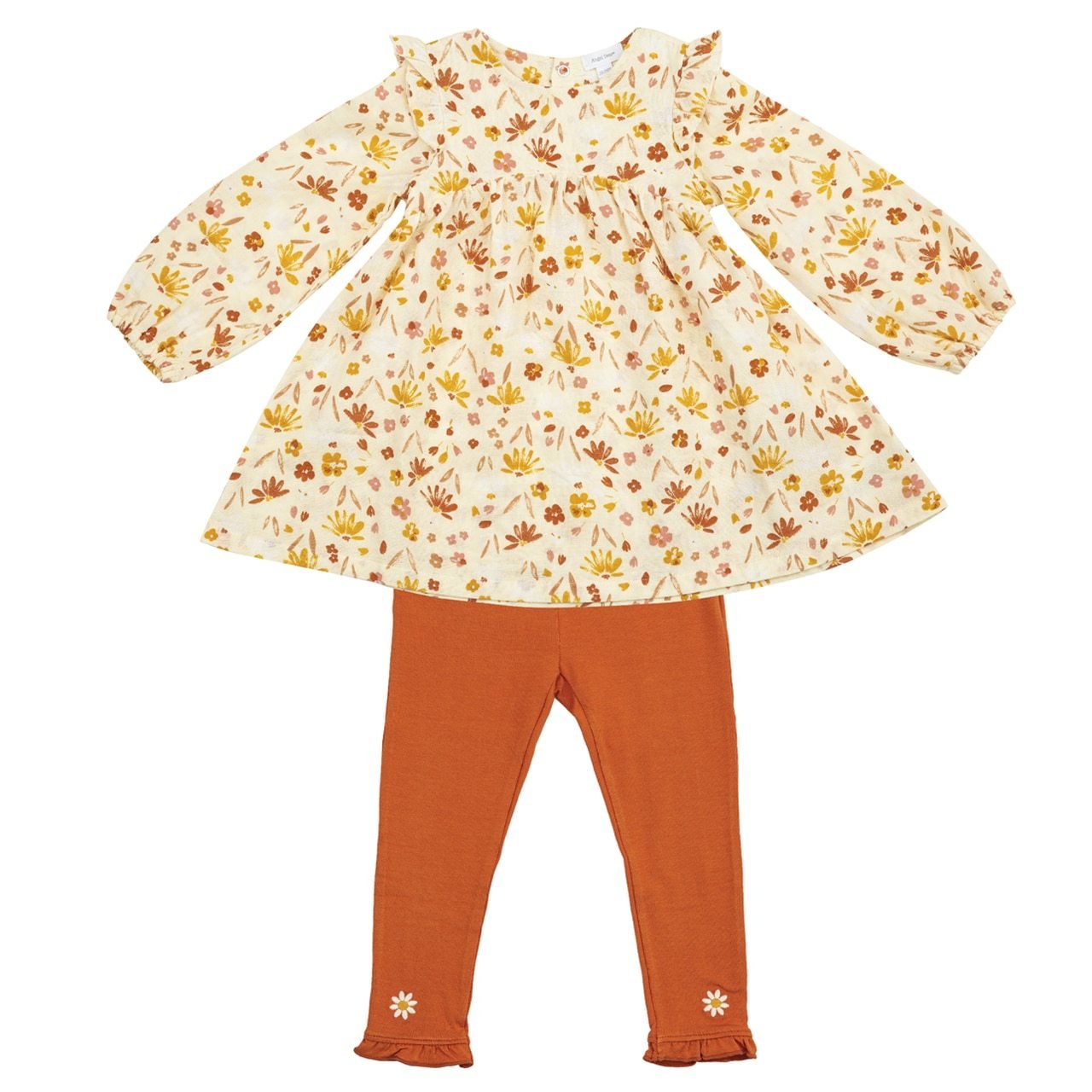 Angel Dear Ruffle Dress - Daisy