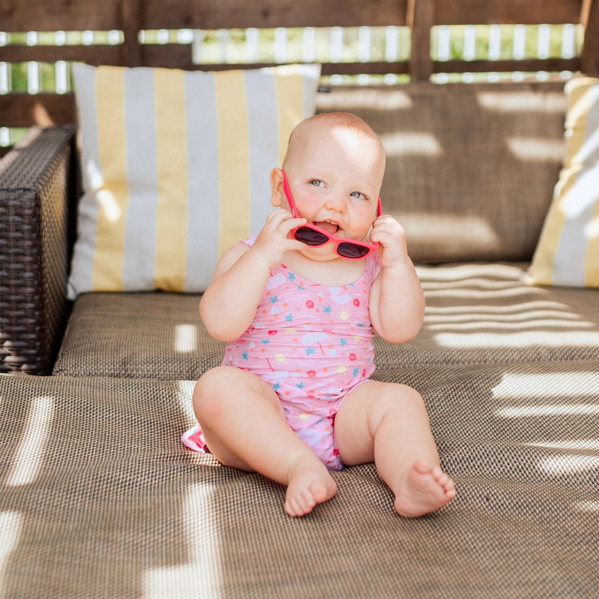 Bow Tankini w/built in Swim Diaper
