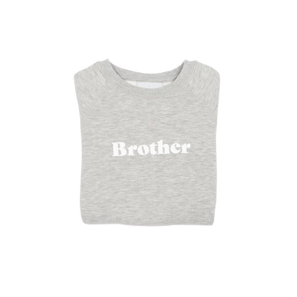 Bob & Blossom Grey Marl Brother Sweatshirt