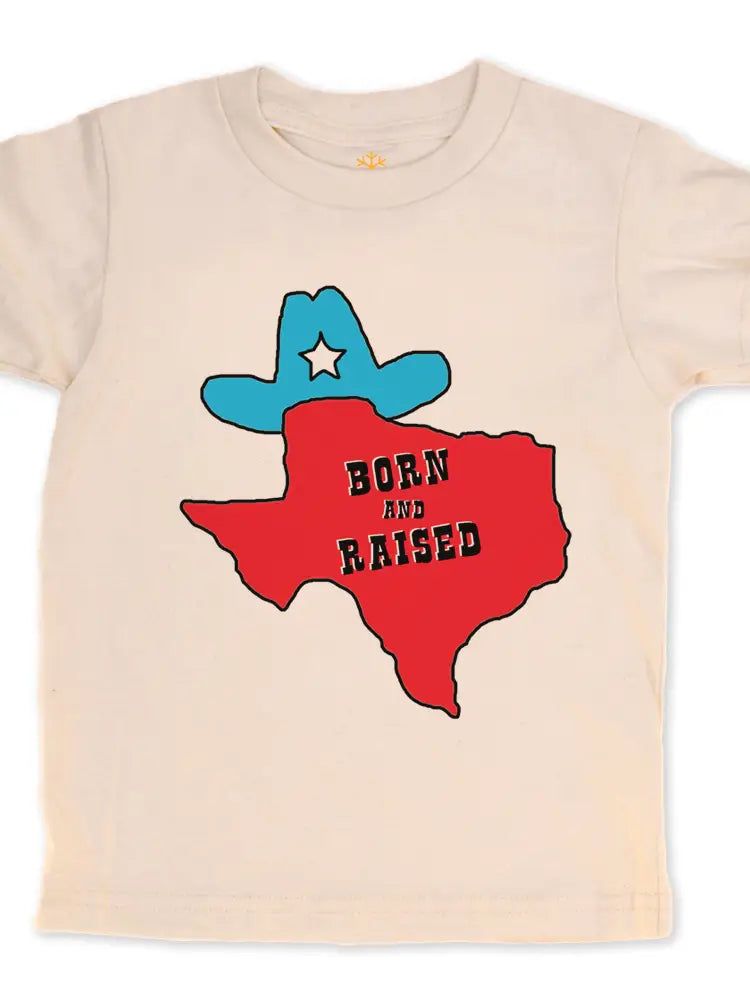 Born and Raised Texas Tee