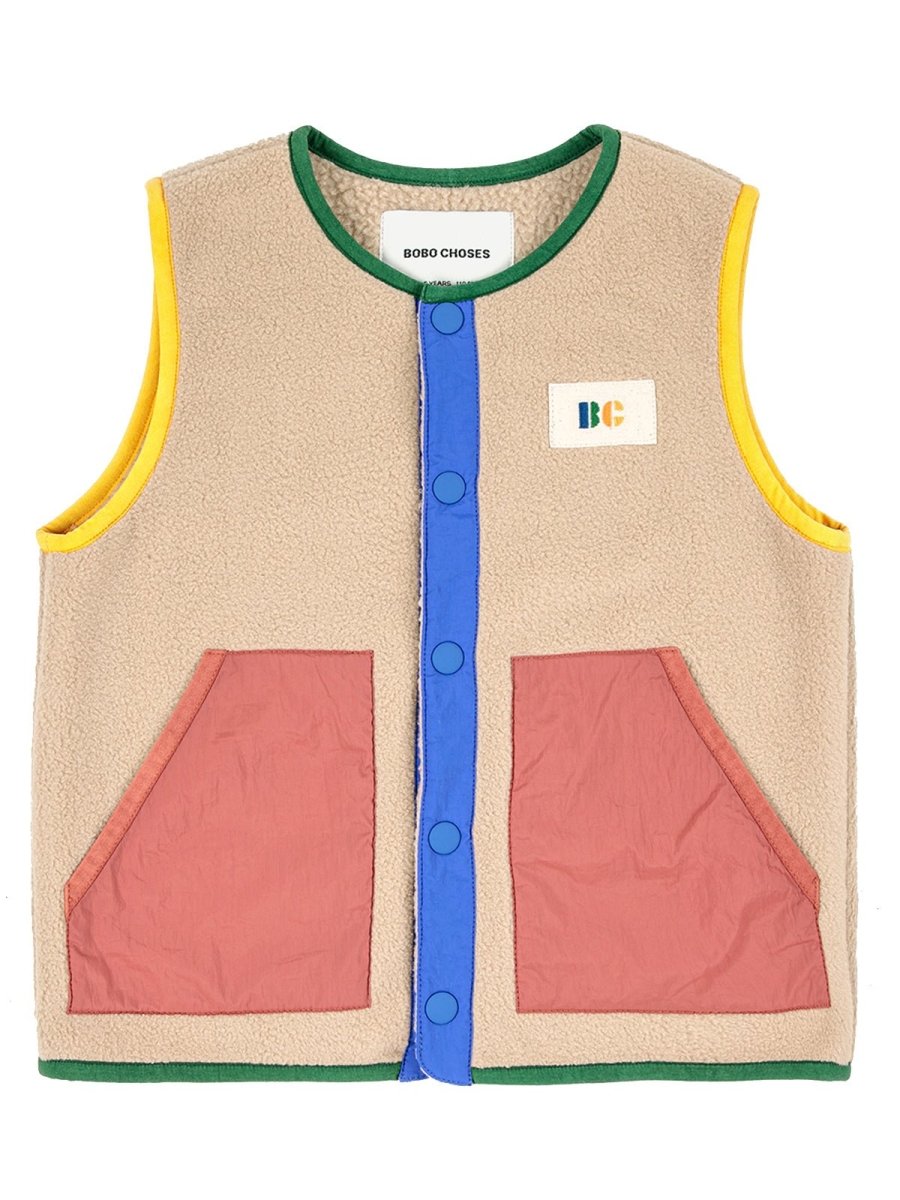 COLOR BLOCK POLAR FLEECE