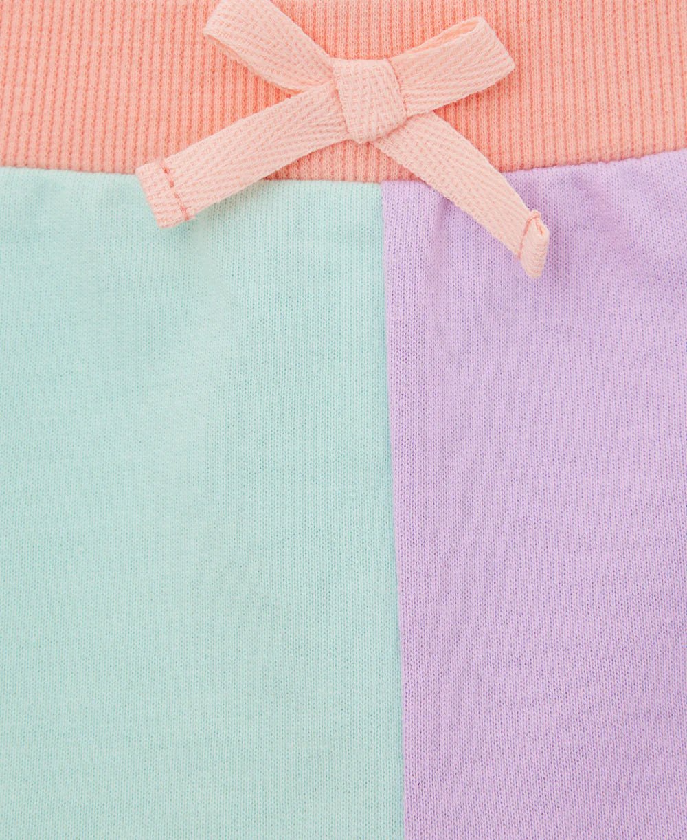 Colorblock Active Short Set
