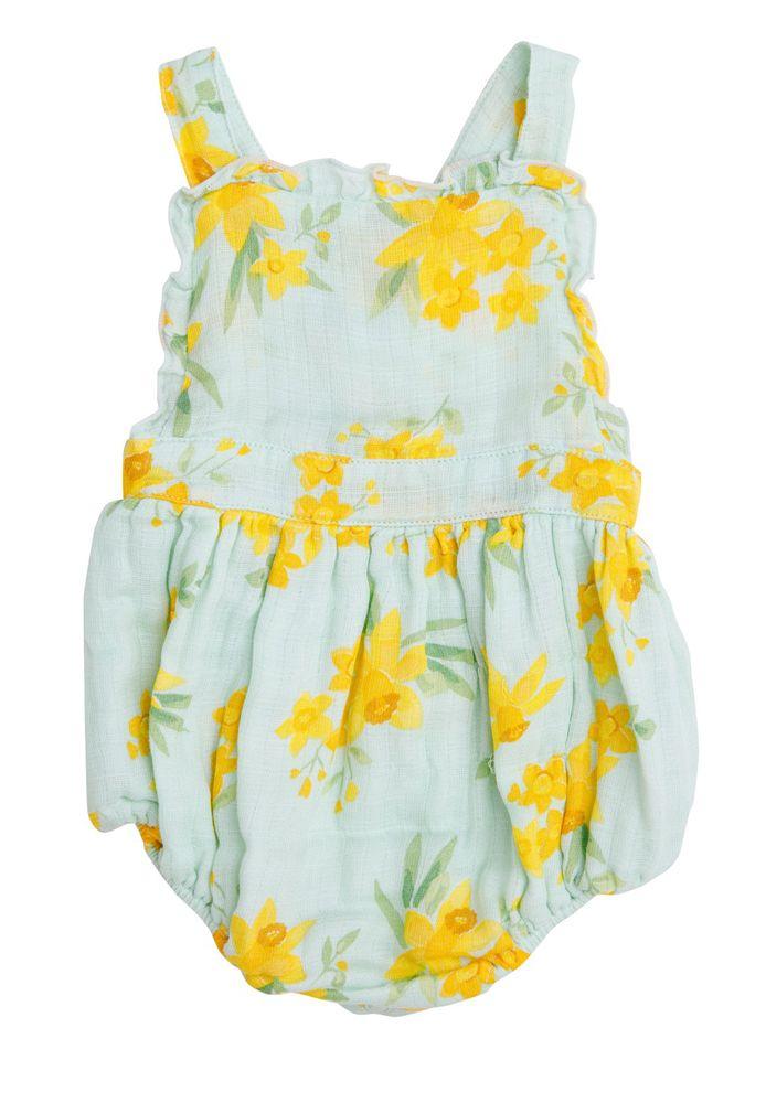 Daffodils Ruffle Mint Bubble