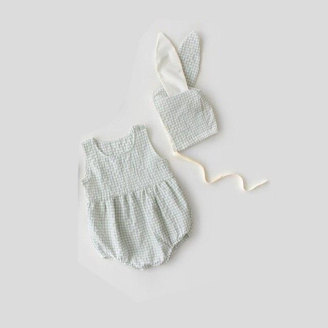 Check Print Sleeveless Jumpsuits
