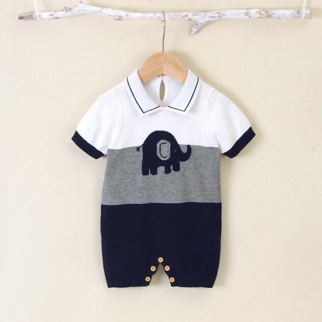 Elephant Knit Jumpsuit