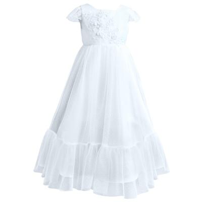 3D Flower A-Line Dress