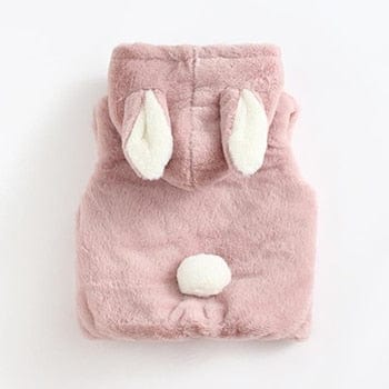 Adorable Rabbit Vest with Hoodie