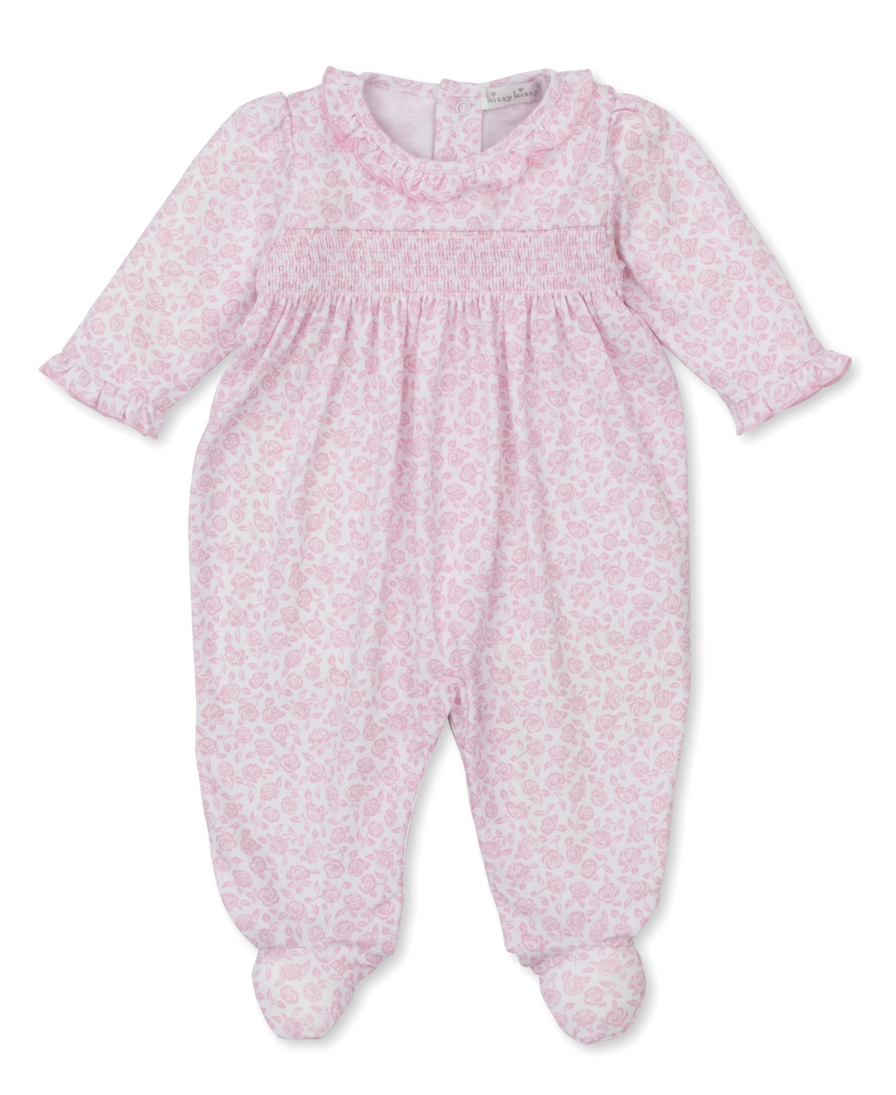 Angel Dear 2 Way Zipper Romper Color Fill Daisies