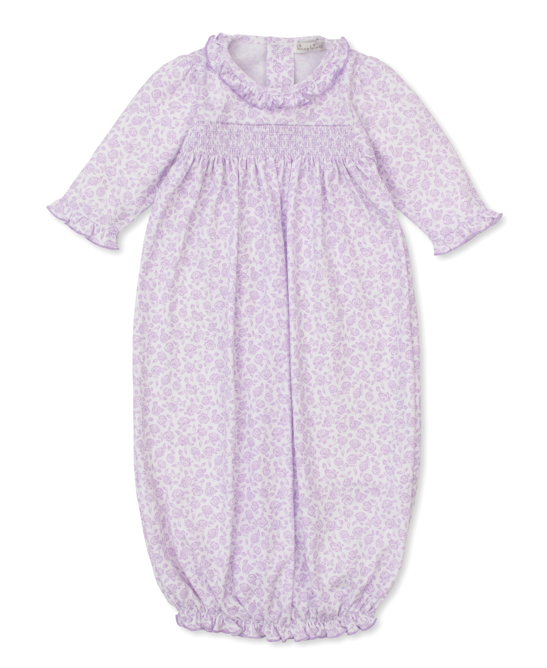 Angel Dear 2 Way Zipper Romper Mixed Retro Floral
