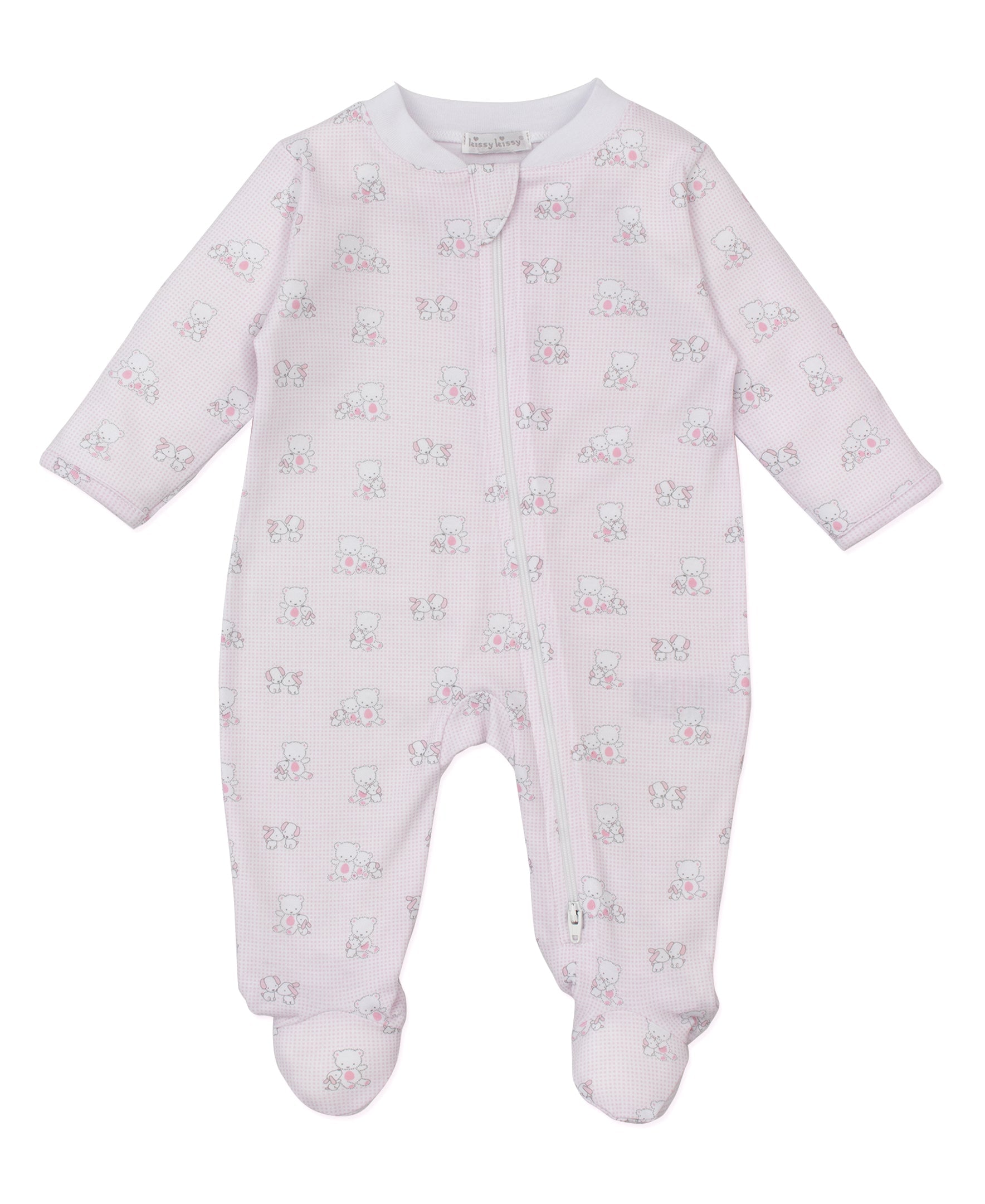Angel Dear 2 Way Ruffle Zipper Footie Flower Cart