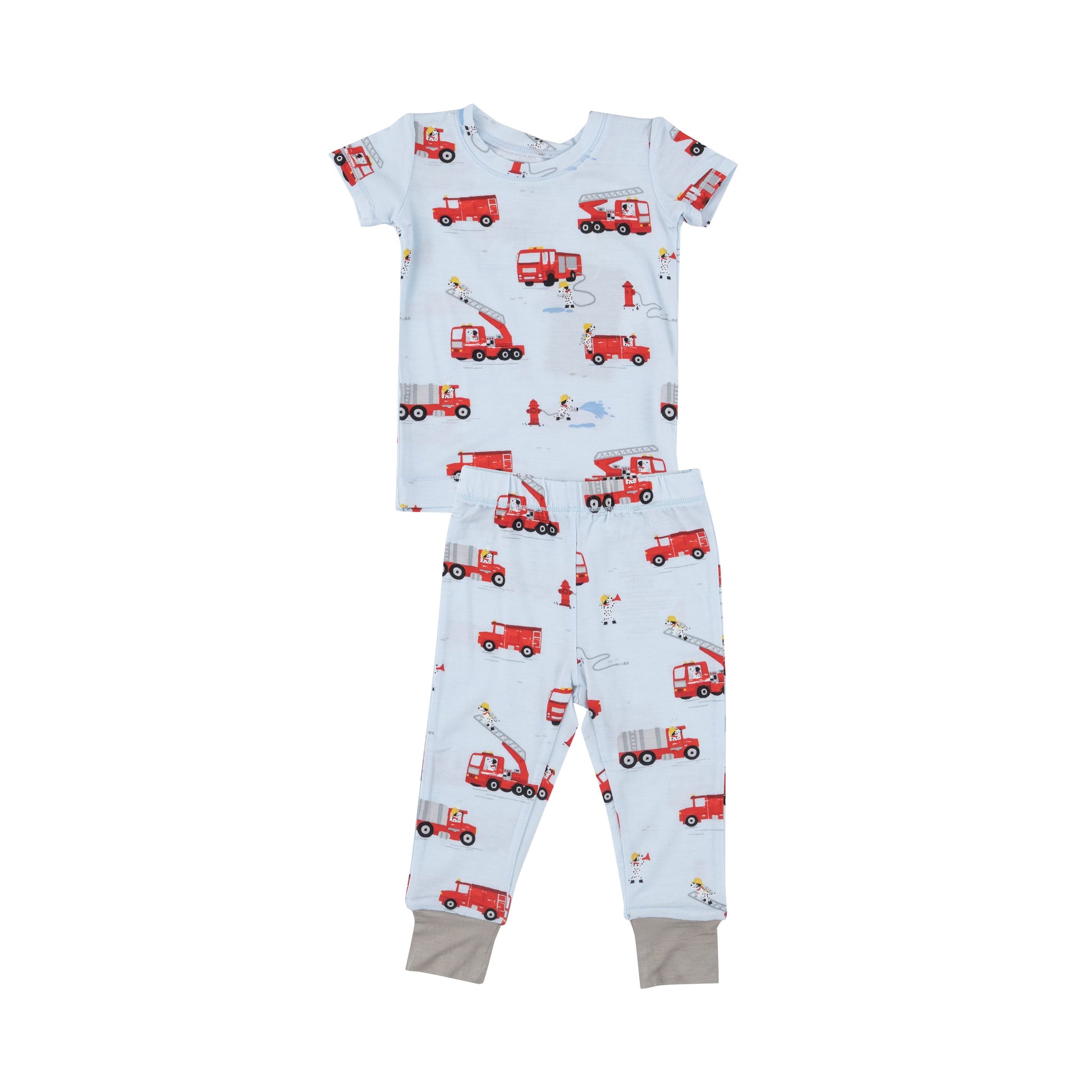 Baby Bamboo Loungewear Firetruck Dalmations